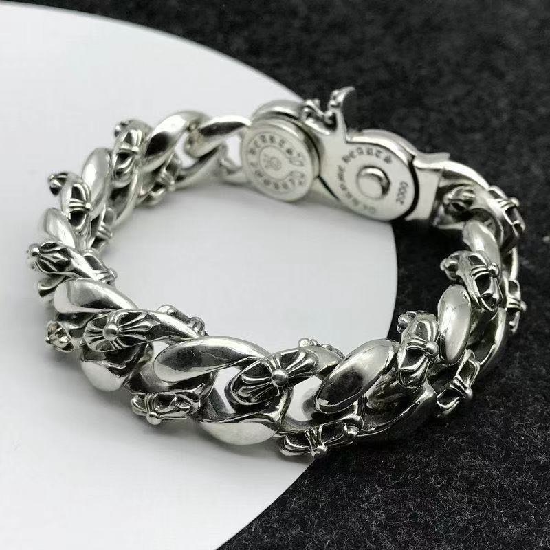  Lắc Tay Bạc Thái Chrome Hearts - LB245 