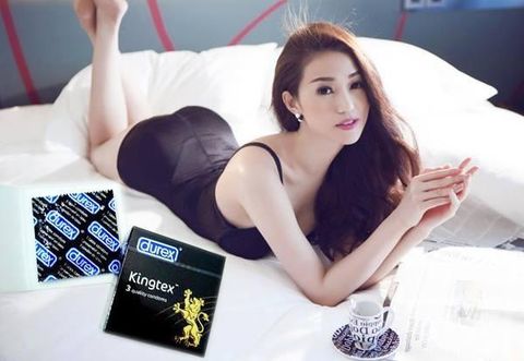 Bao cao su siêu mỏng durex Kingtex hộp bé 3 cái size nhỏ nhất