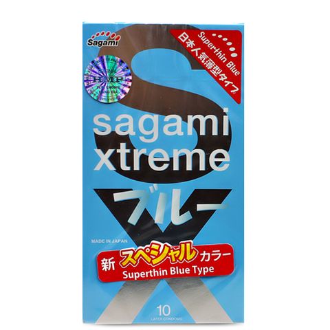 Bao cao su Sagami Xtreme Super Thin Blue