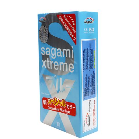 Bao cao su Sagami Xtreme Super Thin Blue