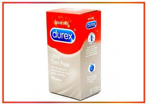 Bao cao su durex siêu mỏng có thuốc kéo dài thời gian quan hệ