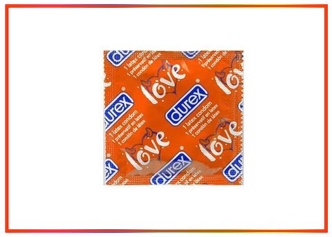 Bao cao su siêu mỏng Durex Love - làm tăng hưng phấn tình dục