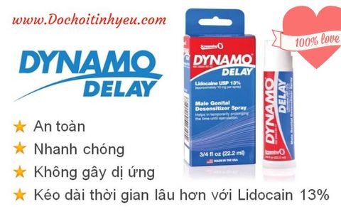 Thuốc xịt kéo dài thời gian quan hệ dynamo delay