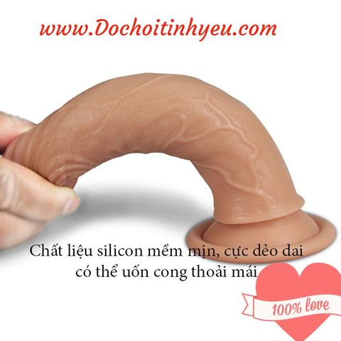 Dương vật Lovetoy hàng khủng đường kính 5 cm siêu mềm gắn tường