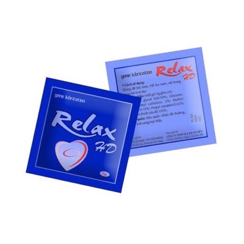 Gel bôi trơn dạng gói relax cho nữ