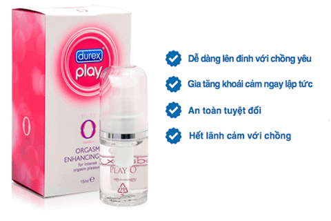 Gel bôi trơn gốc nước durex play o hà nội