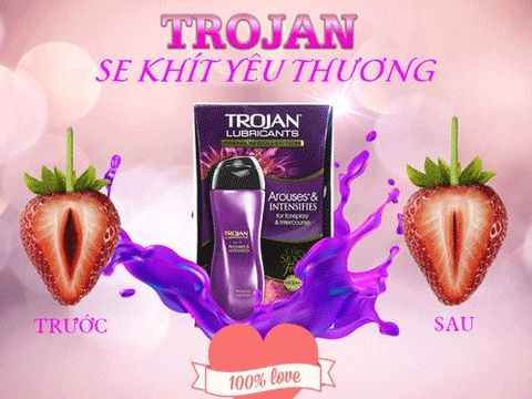 Gel bôi trơn kích thích tình dục Trojan Lubrican của Mỹ