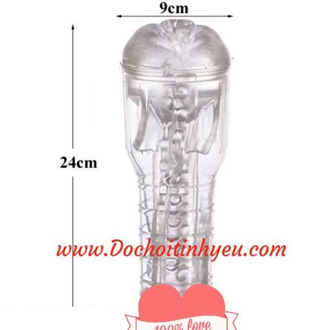 Âm đạo Silicon Fleshlight trong suốt