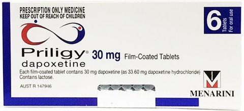 Thuốc trị xuất tinh sớm Dapoxetine - Priligy