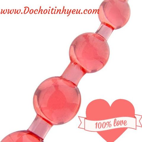 Que hậu môn Anal Bead Silicon mềm mại không rung