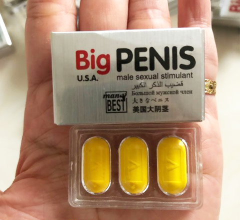 Thuốc cường dương big penis của Mỹ cho nam khỏe như lực sỹ