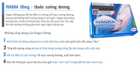 Thuốc kéo dài thời gian quan hệ cho nam viagra