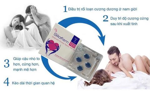 Thuốc cường dương ấn độ siloflam 100