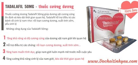 Thuốc Tadalafil 50mg giá bao nhiêu, mua ở đâu