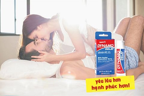 Thuốc xịt chống xuât tinh sớm Dynamo Delay đỉnh cao phong độ