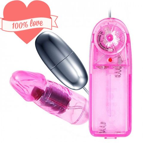 Sextoy trứng rung 2 đầu giá rẻ Baile