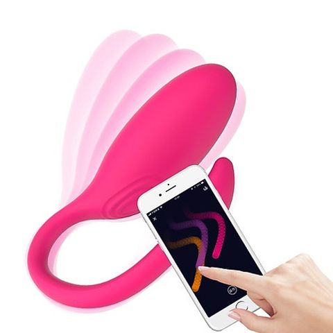 Trứng rung thiên nga Flamingo điều khiển từ xa bằng điện thoại