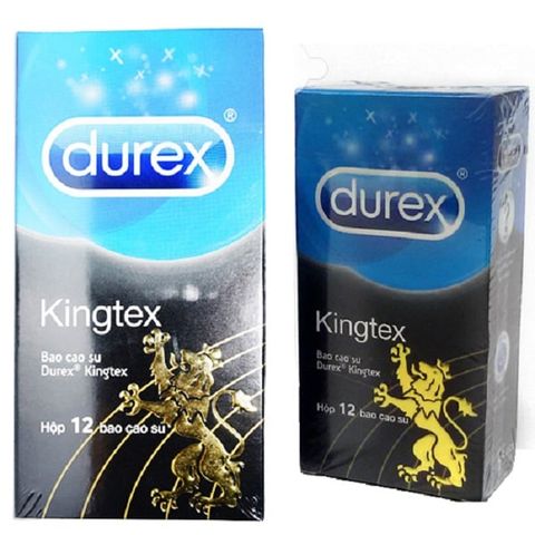 Bao cao su Durex Kingtex size nhỏ 49mm