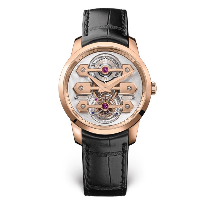 Girard Perregaux Bridges Tourbillon Three Gold Bridges 40mm 99285-52-000-BA6A