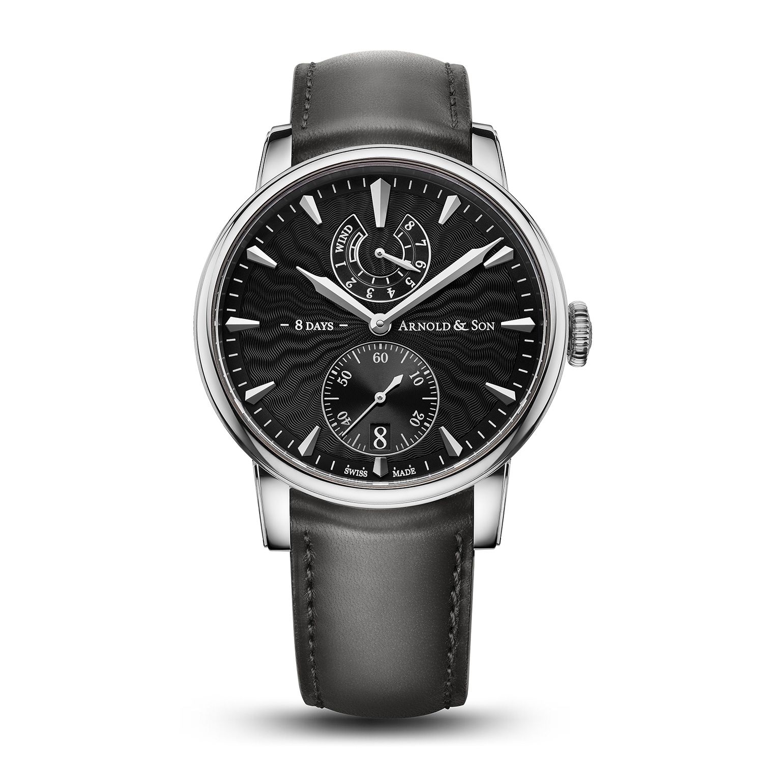 Arnold & Son Eight-Day Royal Navy Black Dial