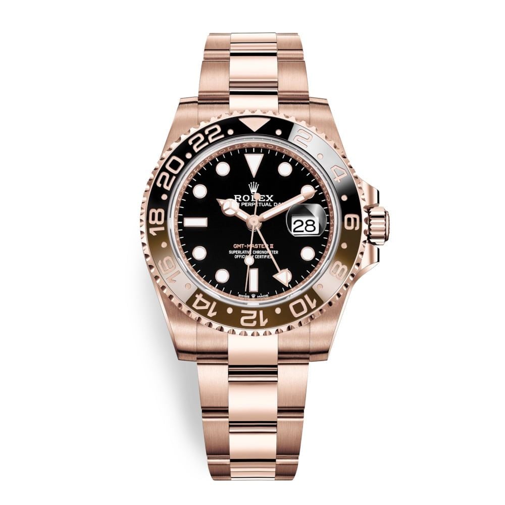 Rolex GMT Master II Everose Gold Black 126715CHNR-0001