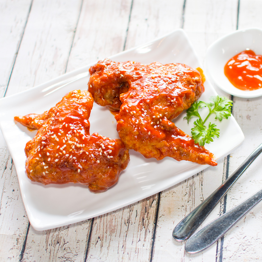 Cánh Gà Chiên Sốt Cay