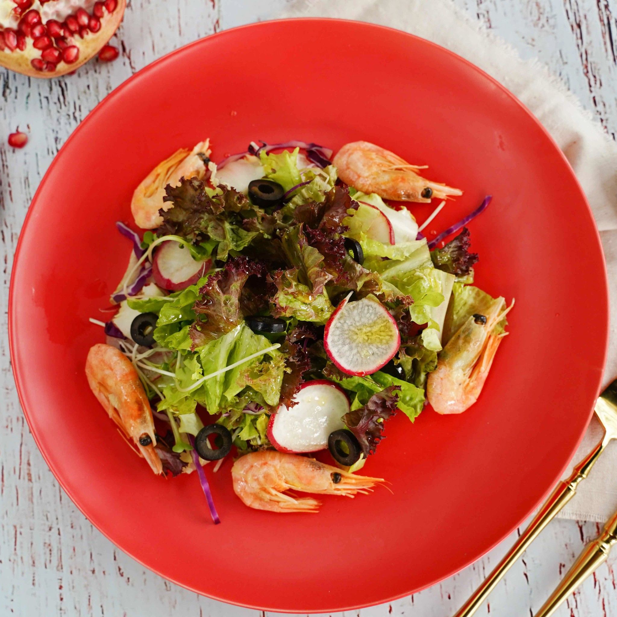 Salad Tôm Bắc Cực
