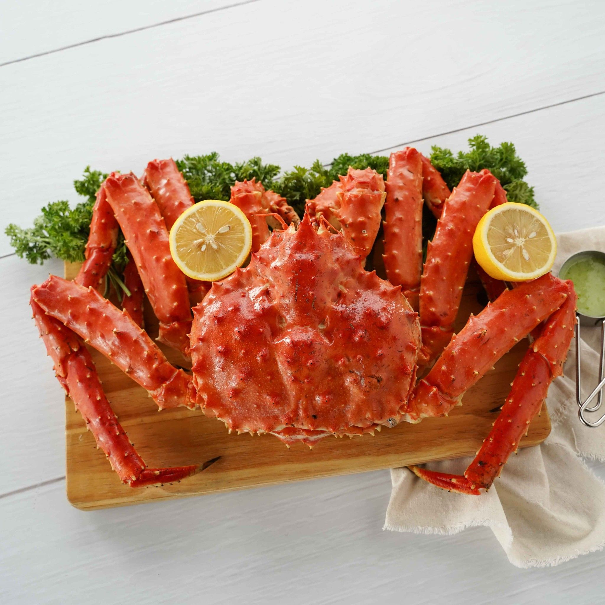 Cua KingCrab Hấp Tự Nhiên & Hấp Kiểu Pháp