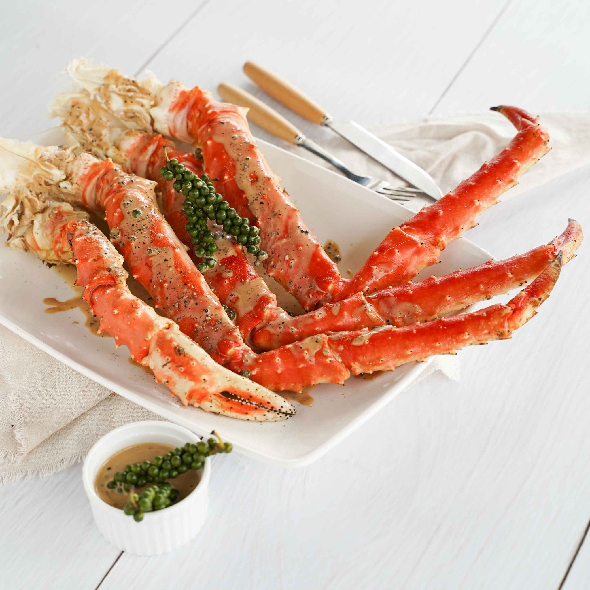 Cua KingCrab Sốt Tiêu Chanh