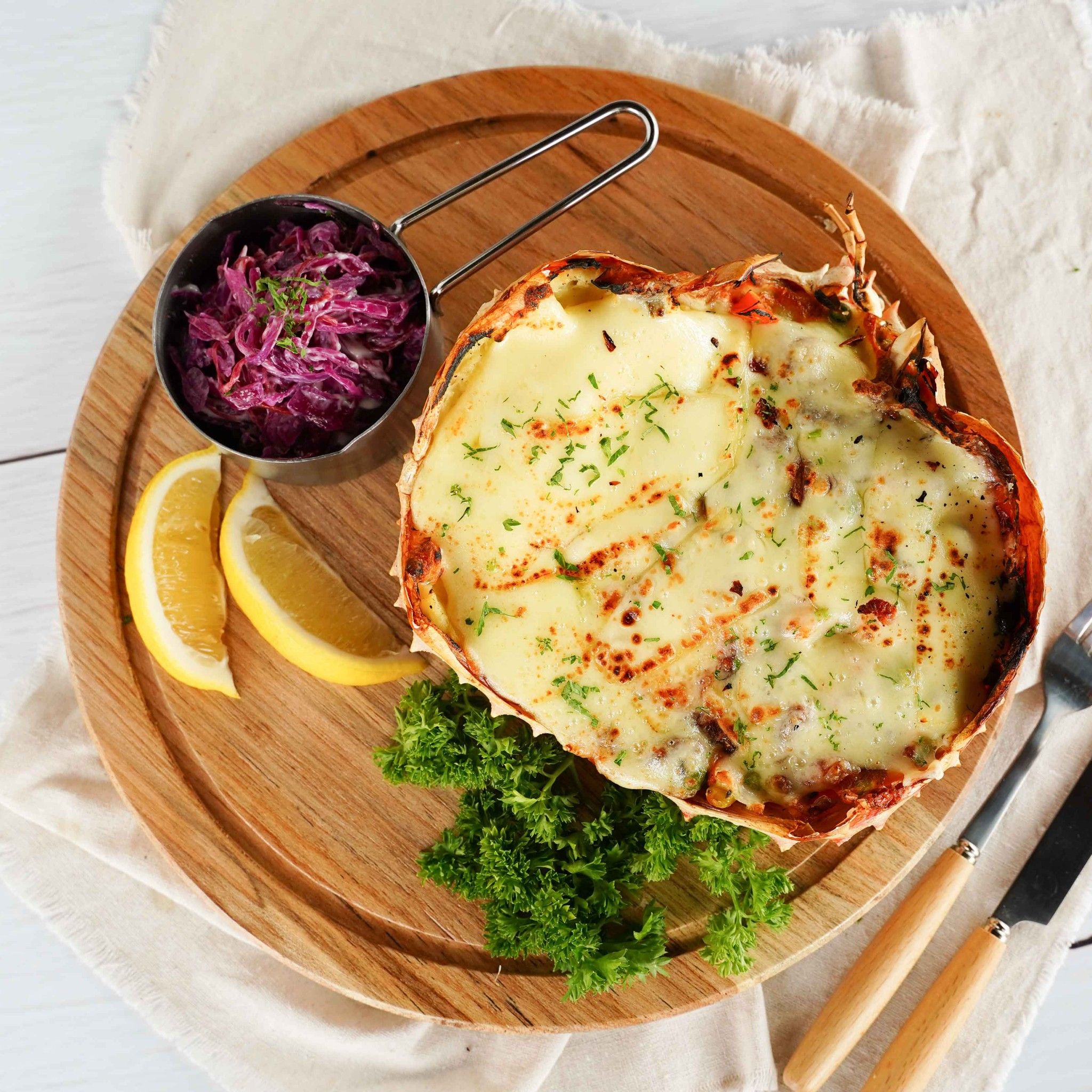 Mai Cua KingCrab Nướng Topping Phô Mai