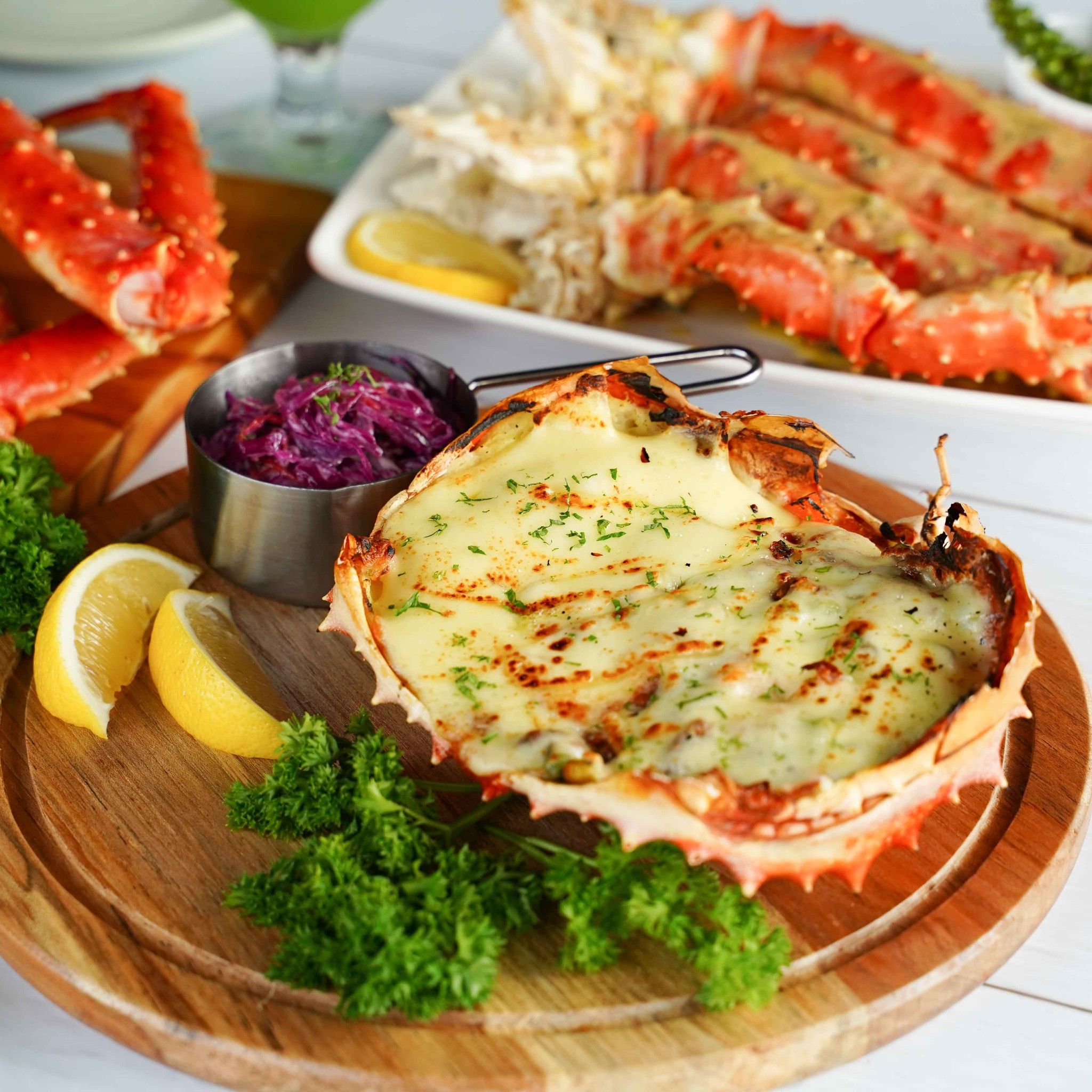 Mai Cua KingCrab Nướng Topping Phô Mai
