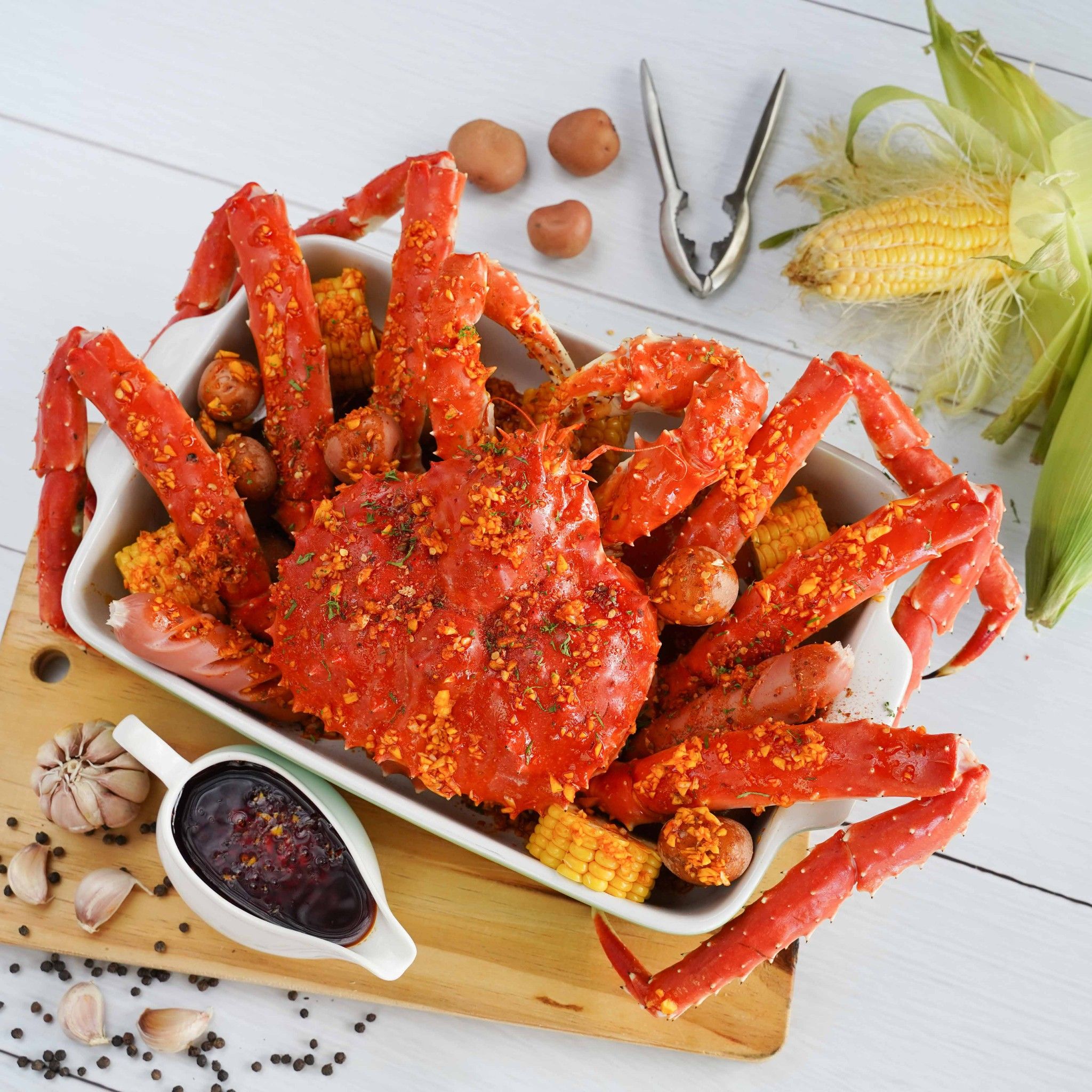 Cua KingCrab & Sốt