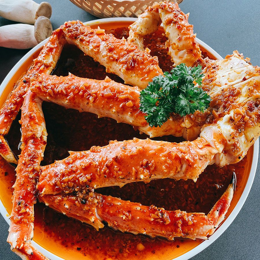 CUA KINGCRAB SỐT ỚT TỨ XUYÊN