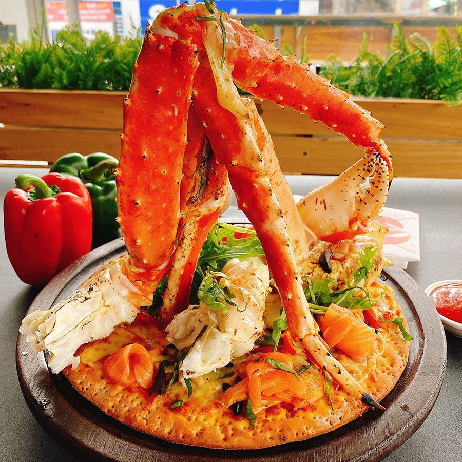 PIZZA LÂU ĐÀI CUA KINGCRAB