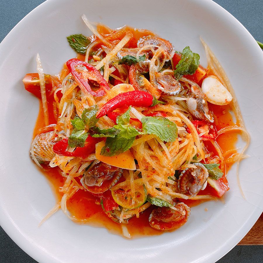 GỎI SÒ HUYẾT KIỂU THÁI