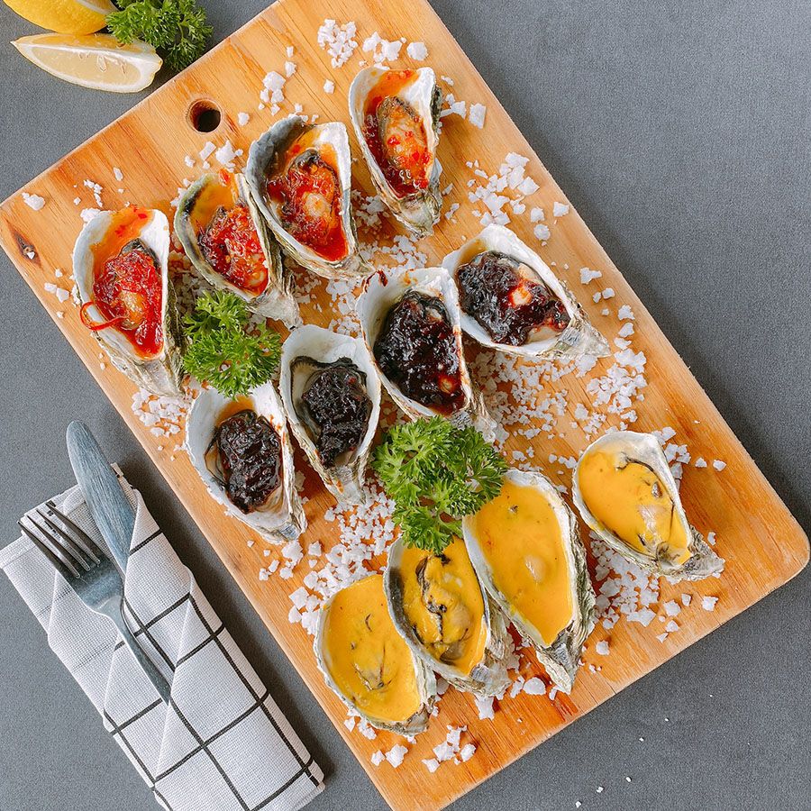 HÀU PHÁP NƯỚNG 3 VỊ (TIÊU ĐEN, SỐT ỚT, CHANH DÂY)