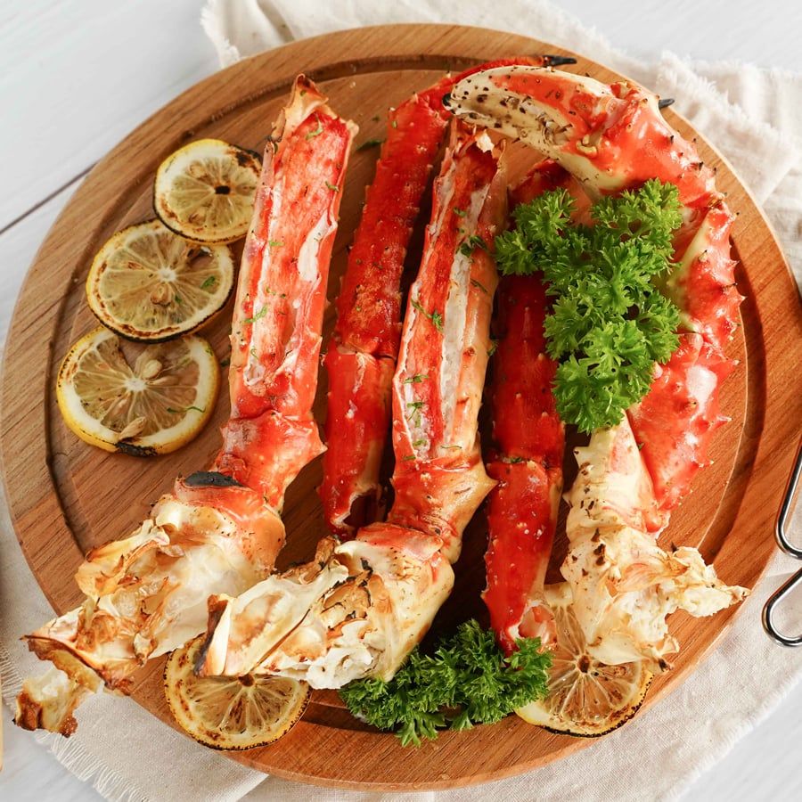 Cua KingCrab Đực Nướng Tự Nhiên