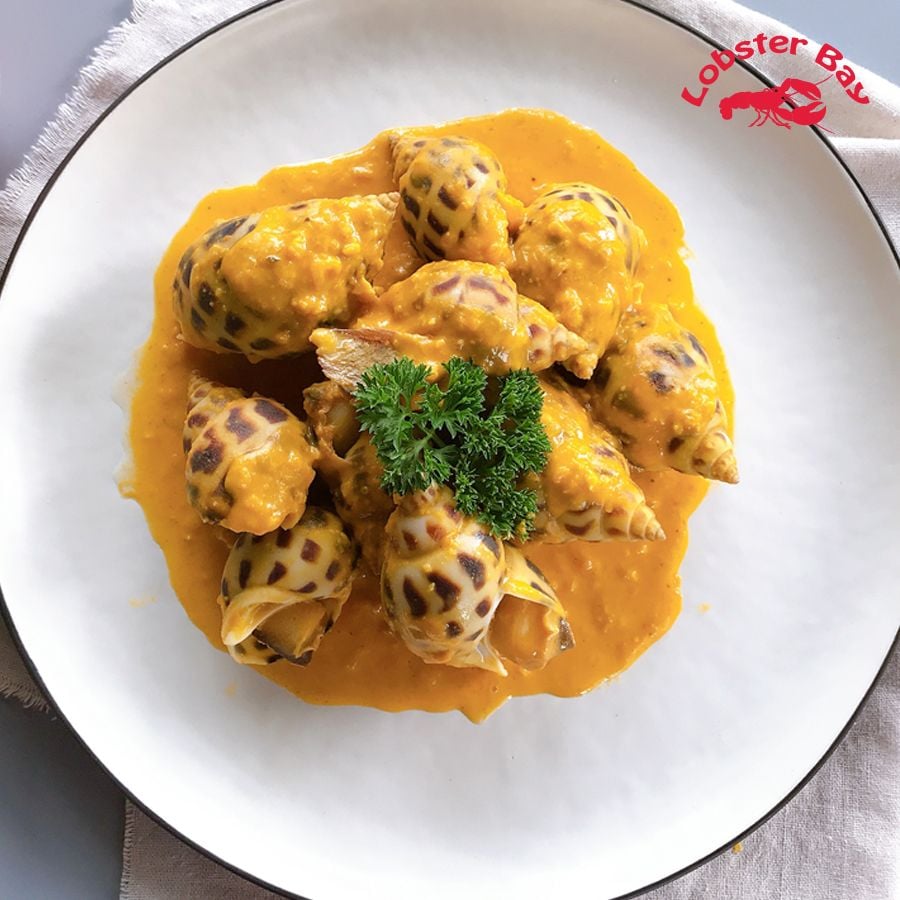 ỐC HƯƠNG CỒ SỐT TRỨNG MUỐI