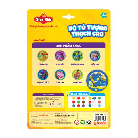  BỘ ĐỒ CHƠI TÔ TƯỢNG CÁ HEO (K-101/2) 