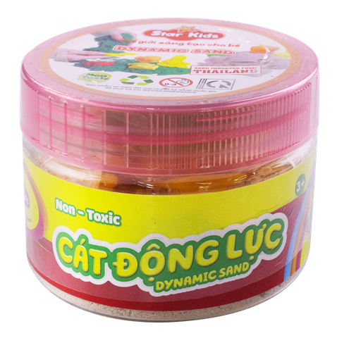  BỘ ĐỒ CHƠI CÁT ĐỘNG LỰC 250G VÀ KHUÔN MÀU TỰ NHIÊN (K-311) 