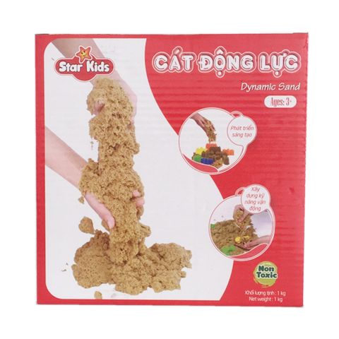  Cát Động Lực Màu Đỏ 1kg STAR KIDS (K302) 