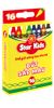 Bút Sáp Màu Star Kids 16 Cây (K-CR16)