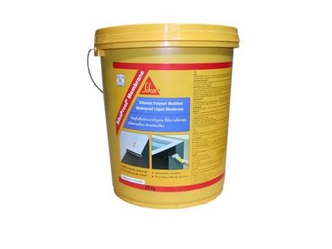  Sikaproof Membrane - Màng lỏng chống thấm Bitum Polymer cải tiến gốc nước 