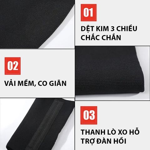 Băng gối bảo vệ có lò xo trợ lực kép Yasu 9704 (1 chiếc)