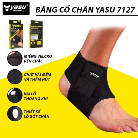 Băng cổ chân dán Yasu 7127 (1 chiếc)