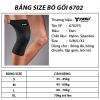 BÓ GỐI XỎ BẢO VỆ ĐẦU GỐI THỂ THAO YASU 6702