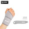 Băng bảo vệ cổ tay tập gym Yasu 7937-xám