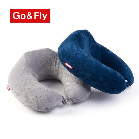 Gối chữ u đi du lịch GoandFly 0397G Xám