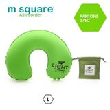 Gối kê cổ chữ u thổi hơi Msquare Light S L 0653 Xanh Navy