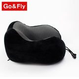 Gối tựa cổ du lịch GoandFly Soft 0629 Đen